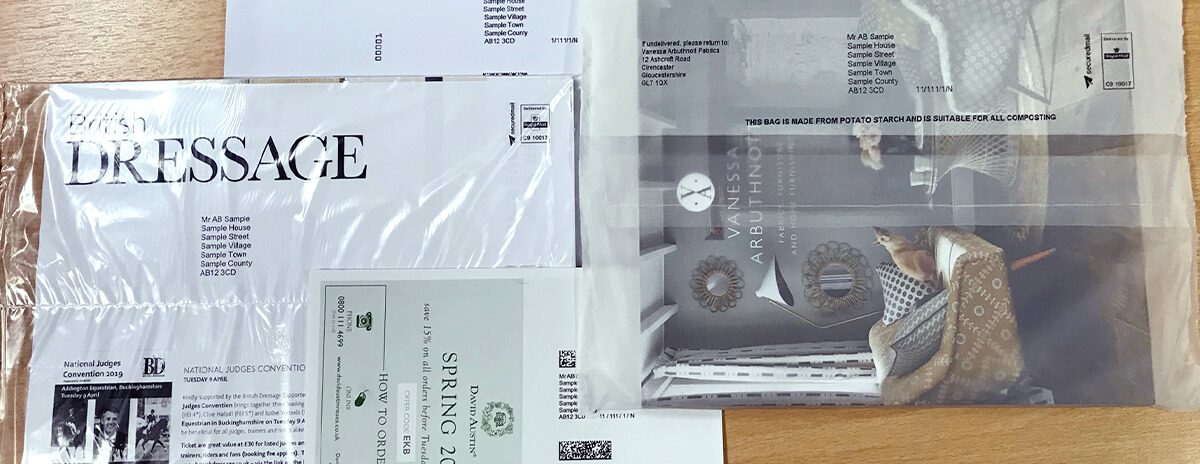 Magazine and Catalogue Wrapping Options